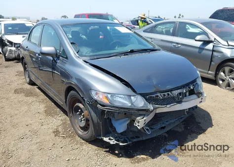 2011 Honda Civic Lx из США, поврежденный, VIN 2HGFA1F53BH302625